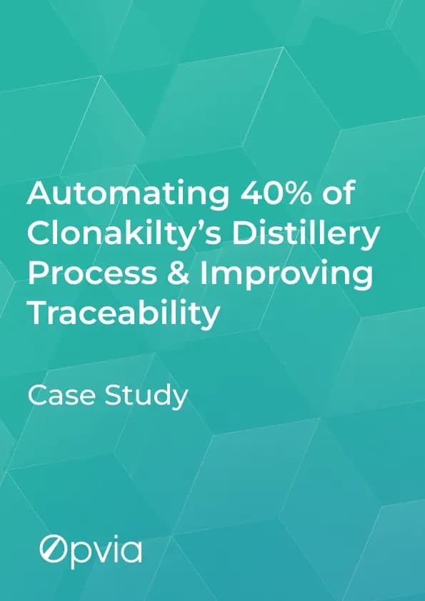 Automating 40% of Clonakilty's Distillery Process & Improving Traceability