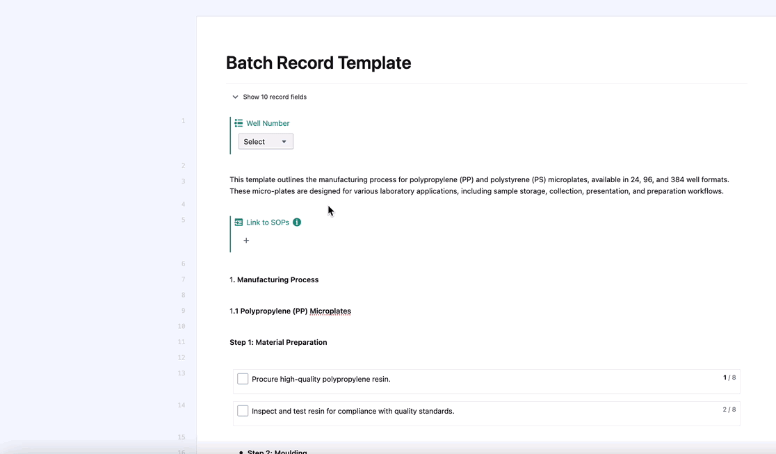 Version-controlled workflows