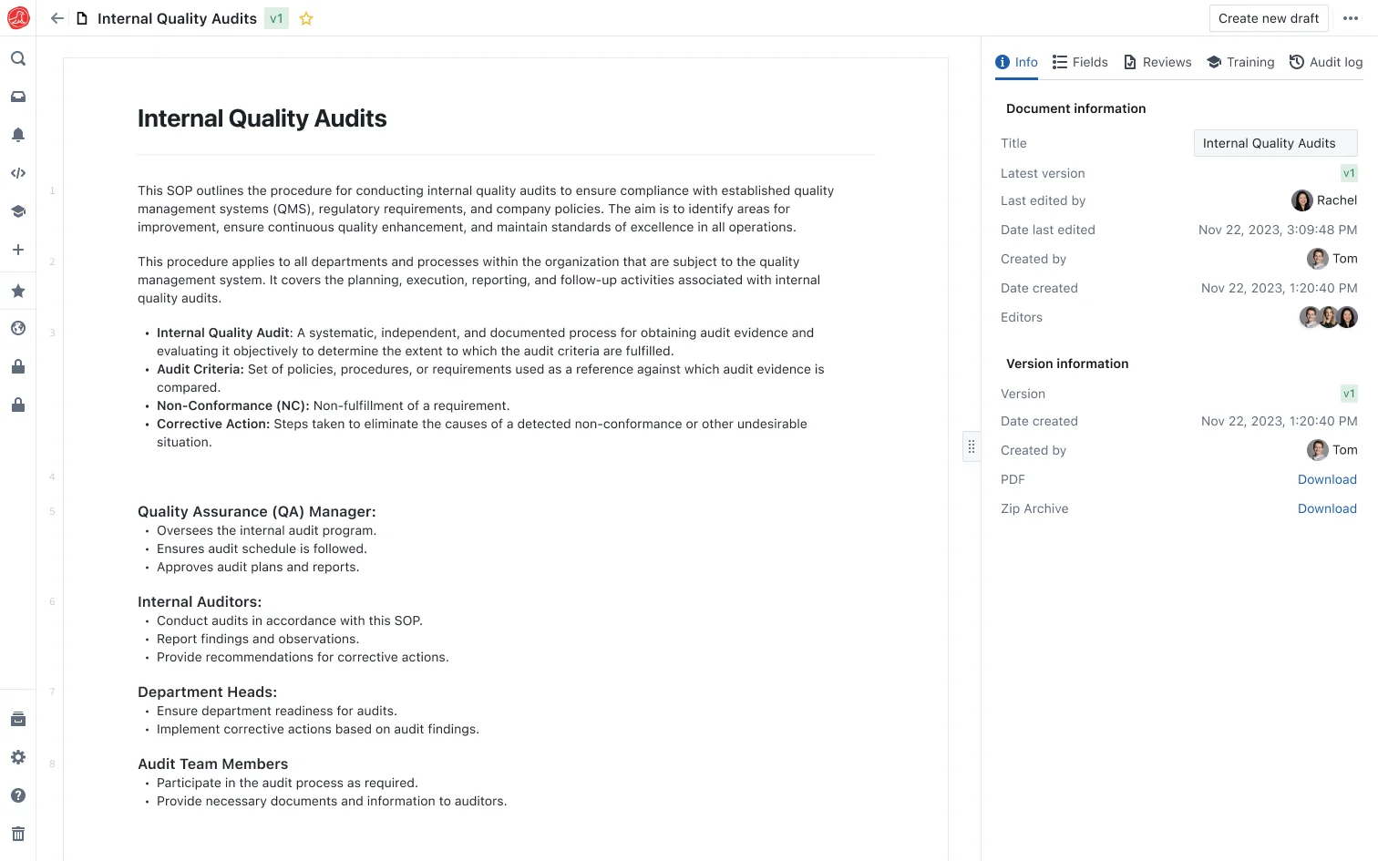 Publication & Requirement Delta