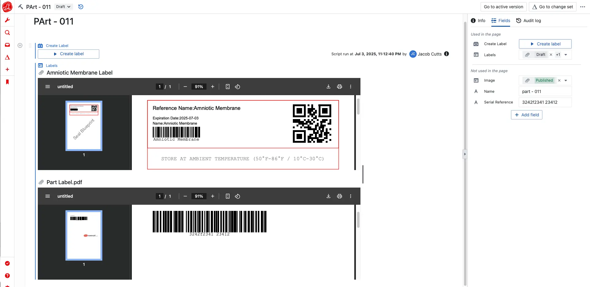 Labels